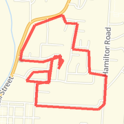 3 mile run