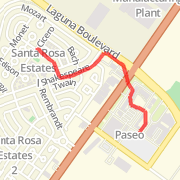 0.56 mi Run on 5 Feb 2012 20:12