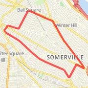 Somerville Roadrunners 4 mile loop