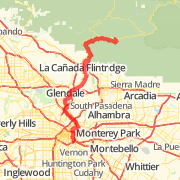 Downtown LA to Angeles Crest 60 mile ride