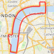 Lambeth Bridge to Blackfriars Bridge