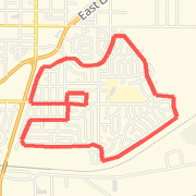 Boulder Bolder Training Route - 5 miles
