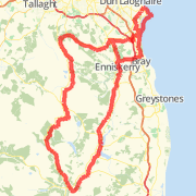 Dalkey to LAragh and back via sallygap 105KM
