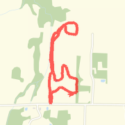 2.04 mi Run in Jackson on Feb 6, 2012 1:18 PM