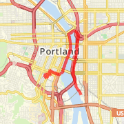 6.97 mile Run in Portland on Feb 6, 2012 at 11:35 am