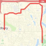 Aaron's 13 Mile Out and Back #2