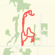 2.42 mi Run in Jackson on Feb 6, 2012 3:08 PM