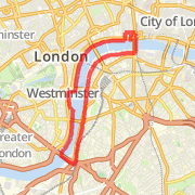 Vauxhall Bridge - Blackfriars 5 Mile