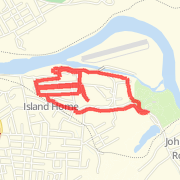 A run mapped on 02/07/2012