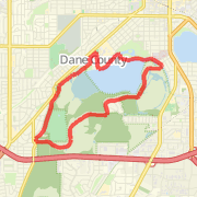 Mad City 100k 10k Arboretum Loop
