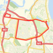 14.76km Undulating