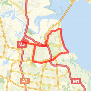 20.43km Undulating