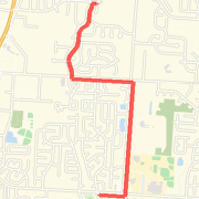 Central HS to Towers Park