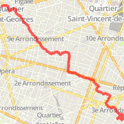 2.93 mi Walk on 11 f&eacute;vr. 2012 02:43