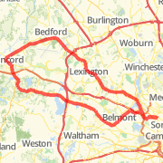Minuteman loop through concord and lincoln 2/12/2012