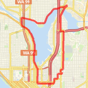 A run mapped on 02/12/2012