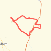 A ride mapped on 12/02/2012