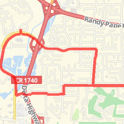 A run mapped on 02/14/2012