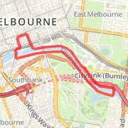 Melb - River run