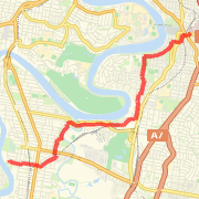 A run mapped on 14/02/2012