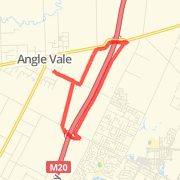 9.78 km General Road Cycling in Angle Vale on 15/02/2012 6:58 PM