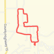 1.80 mi Walk in Marseilles on Feb 15, 2012 3:53 PM