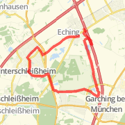 19.51 km Run in Eching am Ammersee on 19 Feb 2012 11:39