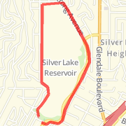 05/15/2009 Route - Silver Lake Reservoir