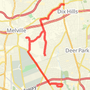 27.80 mi General Road Cycling in West Babylon on Feb 19, 2012 1:05 PM