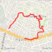1.73 mi Walk in Paris on Feb 21, 2012 12:09
