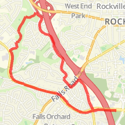 A run mapped on 02/21/2012