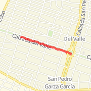 duendes del valle 2k Run route image