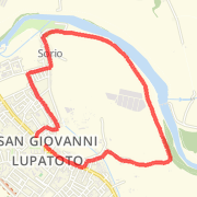 6.07 km Run in San Giovanni Lupatoto on 23/feb/2012 16:37
