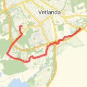A 6,08 kilometer Run on feb 23, 2012 at 05:39 em