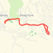 2.52 mile Run in South Park on Feb 23, 2012 at 11:40 am