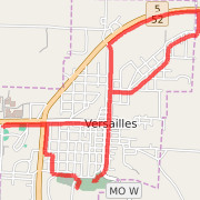 5.54 mi General Road Cycling in Versailles on Feb 23, 2012 4:40 PM