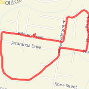 2.51 km General Road Cycling in Goondiwindi on Feb 24, 2012 6:28 PM
