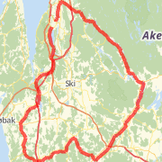 Enebakk - Vestby - Dr&Atilde;&cedil;bak - Vinterbro