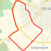 5.86 km Run in Seligenstadt on 25.02.2012 16:52