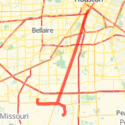 Downtown to Pearland