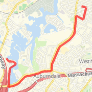 A run mapped on 02/26/2012