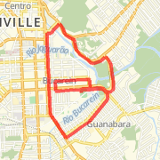 A run mapped on 26/02/2012