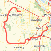 53 mi PDX to Intel