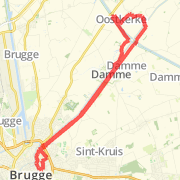 Brugge- Oostkerke- Brugge