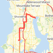 A ride mapped on 02/28/2012