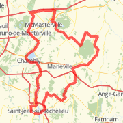 Circuit des 4 monts (courte) St-Bruno, St-Hilaire, Rougemont, St-Gr
