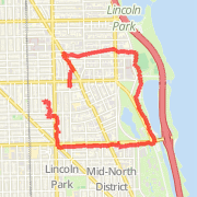 3.30 mi Run in Chicago on Feb 28, 2012 7:07 PM