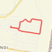 2.51 km General Road Cycling in Goondiwindi on Feb 29, 2012 6:13 PM
