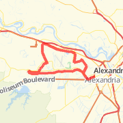 tour de bayou 24 mile route