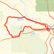 tour de bayou 66 mile route